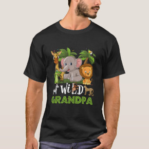 Camiseta Avô da Selva Safari, Aniversário do Jardim Zool