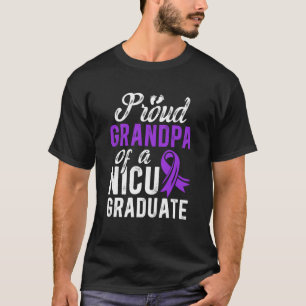 Camiseta Avô da UTI de Bebê Pré-Termo Micro Guerreira da UT