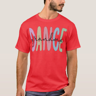 Camiseta Avó Dançante Avó Dançando Avó De Dançarina Gran