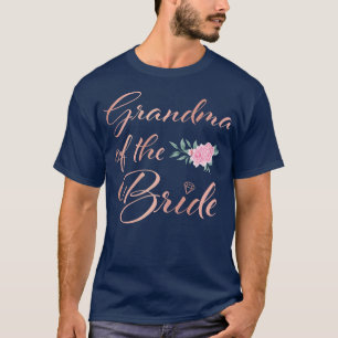 Camiseta Avó das mulheres da avó noiva do Bri