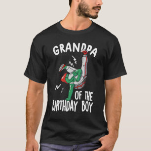 Camiseta avô de aniversário correspondente do aniversariant