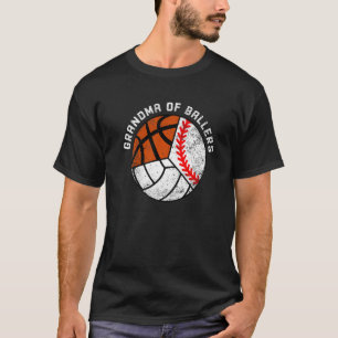Camiseta Avó De Ballers Baseball De Voleibol
