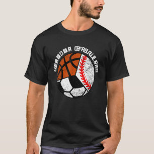 Camiseta Avó De Ballers Baseball Soccer Gr