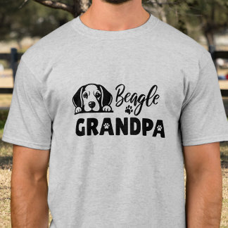 Camiseta Avô de Beagle Engraçado