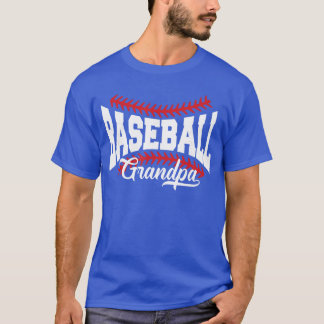 Camiseta Avô de beisebol família