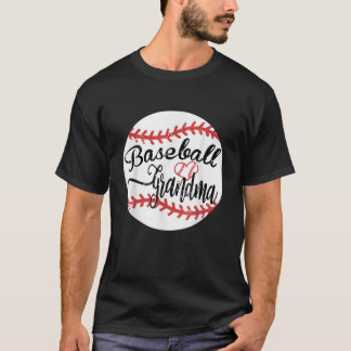 Camiseta Avó de beisebol orgulhoso