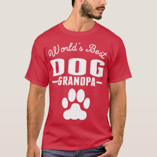 Camiseta Avô de Cachorro do Mundo Melhor