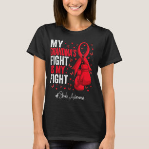 Camiseta Avó de Fita Vermelha despertou consciência