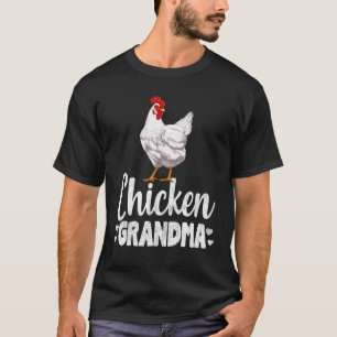 Camiseta Avó de Frango Presentes Engraçados de Animais da F