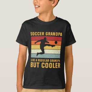 Camiseta Avô de Futebol Avô Normal Mas Mais Legal Engraçado