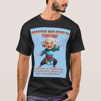 Camiseta Avó de Kung Fu