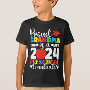 Camiseta Avó De Licenciatura Em Formando De 2024
