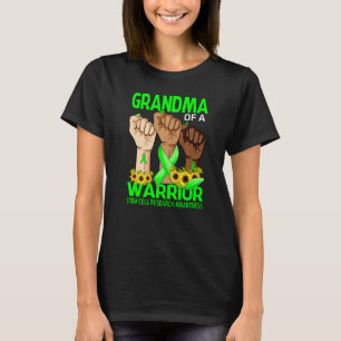 Camiseta Avó De Mão De Um Guerreiro Pesquisador De Células-