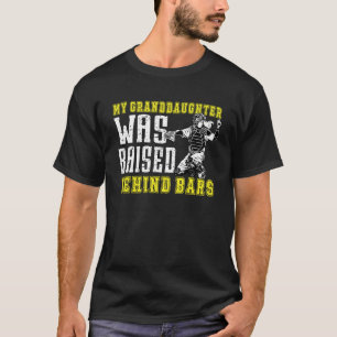 Camiseta Avô de Softball Engraçado Avô de um Softball