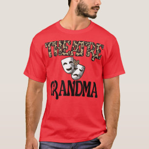Camiseta Avó de Teatro Orgulhoso Avó de Teatro