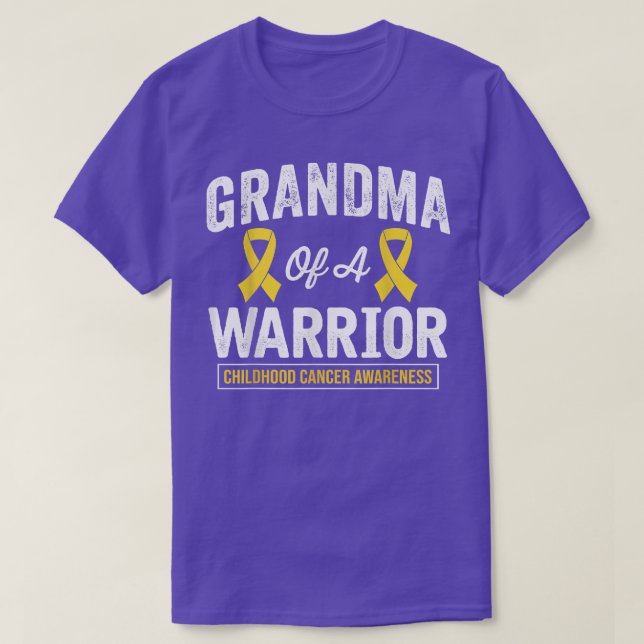 Camiseta Avó de um Cancer de Guerra (Frente do Design)