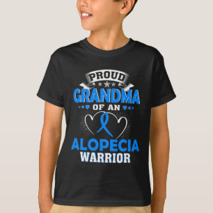 Camiseta Avó De Um Guerreiro Da Alopecia