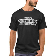 Avô de Vitor Cheer Personalizado para Homens Prese