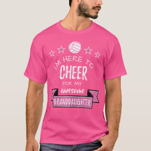 Camiseta Avó de vôlei orgulhosa