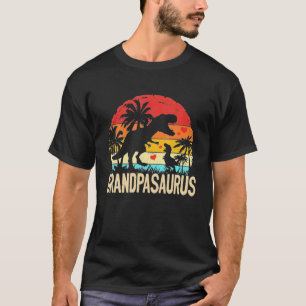 Camiseta Avô Dinossauro Engraçado Vovô Saurus Gift
