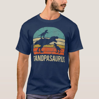 Camiseta Avô Dinossauro Pai Dotado Engraçado Avô Pasauro 2
