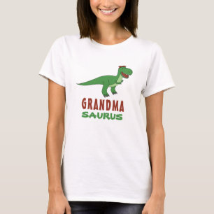 Camiseta Avô Dinossauro T-Rex Dino Nana Avô