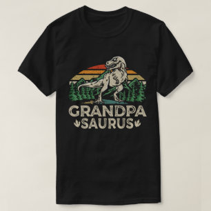 Camiseta Avô Dinossauro Vovô Dia de os pais Saurus
