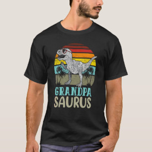 Camiseta Avó Dinossauro Vovô Família Surus