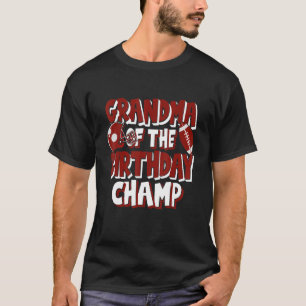 Camiseta Avó Do Aniversário Champ American Football Pa