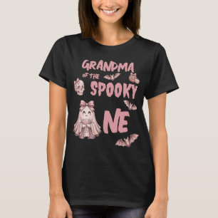 Camiseta Avó do Assustador Um Cute Pinkoween