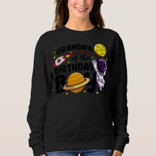 Camiseta Avô Do Astronauta De Astronauta De Aniversário Do