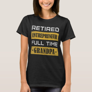 Camiseta Avô do Cheio Empreendedor aposentado