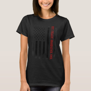 Camiseta Avô do Dia de os pais Mens Melhor Freakin