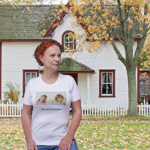 Camiseta Avó do Dia dos Avós Personalizar Foto