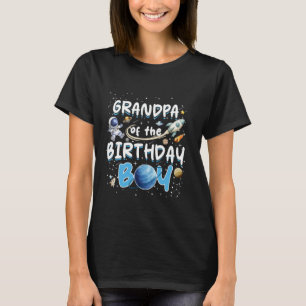 Camiseta Avô Do Espaço Da Família Astronauta Do Astronauta