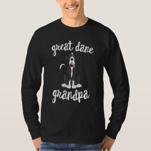 Camiseta Avô do Grande Dane Manto Avós Cachorro