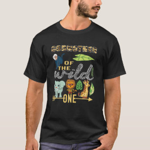 Camiseta Avó Do Jardim Zoológico Selvagem, Safari Ju