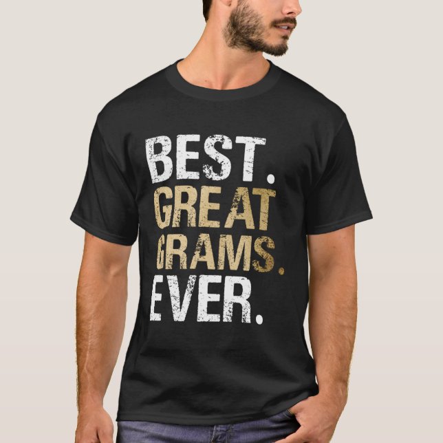Camiseta Avó do Melhor Excelente Presente da Avó G (Frente)