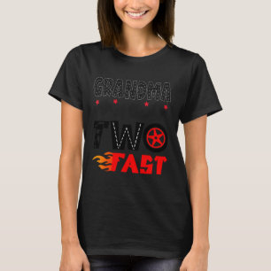 Camiseta Avó do Menino de Dois Anos de Idade de Carro de Co