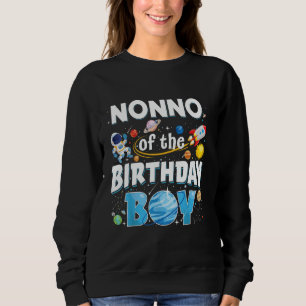 Camiseta Avô Do Menino Do Aniversário Família De Astronauta