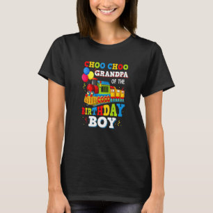Camiseta Avô Do Menino Do Aniversário Tema de Brinquedos d