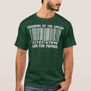 Camiseta Avó Do Noivo Faça Pagamento Parte Do Casamento