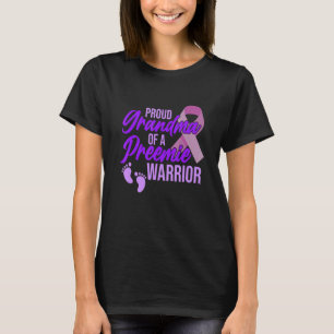 Camiseta Avó Do Preemie Warrior, Sensibilização Para A Pré-