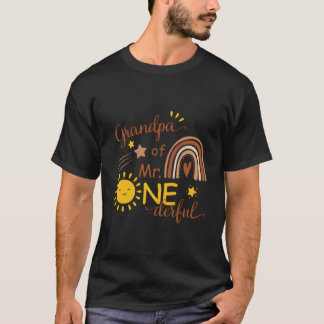 Camiseta Avô do Sr. One-Derful Py Boho Sol 1º