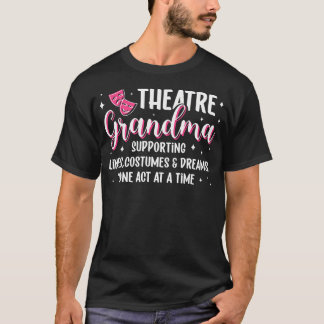 Camiseta Avó do Teatro Definição Atriz Avó do Teatro