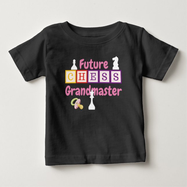 Camiseta Avô do Xadrez Futuro (Frente)