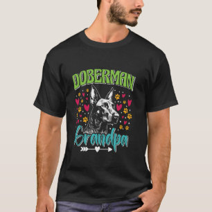 Camiseta AVÔ DOBERMAN Avô Cachorro Dobermans Avôs D