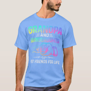 Camiseta Avô e neta melhores amigos para a vida toda Mãe