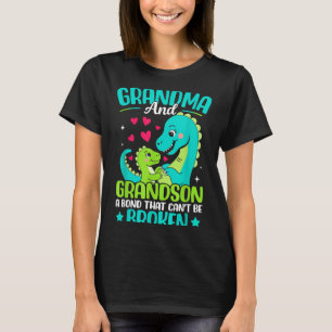 Camiseta Avó e Neto Um Laço que Não Pode Ser Quebrado D