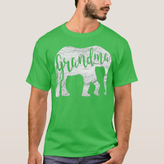 Camiseta Avó Elefante Engraçado Dia de as mães Ideias Para